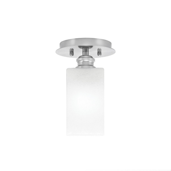 Toltec Lighting - 1160-BN-541 - One Light Semi-Flush Mount - Edge - Brushed Nickel