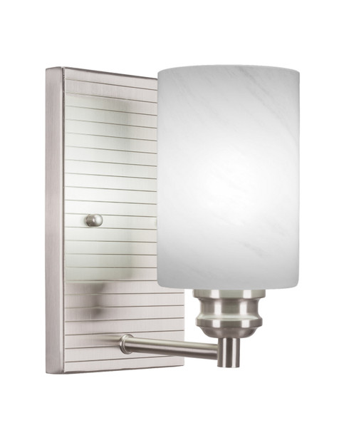 Toltec Lighting - 1161-BN-3001 - One Light Wall Sconce - Edge - Brushed Nickel