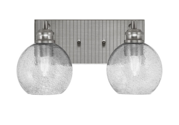 Toltec Lighting - 1162-BN-4102 - Two Light Bath Bar - Edge - Brushed Nickel