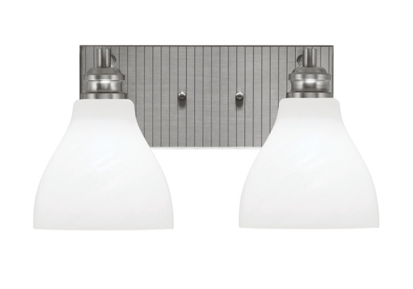 Toltec Lighting - 1162-BN-4761 - Two Light Bath Bar - Edge - Brushed Nickel