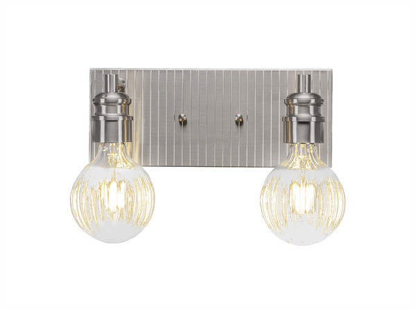 Toltec Lighting - 1162-BN-LED45C - LED Bath Bar - Edge - Brushed Nickel