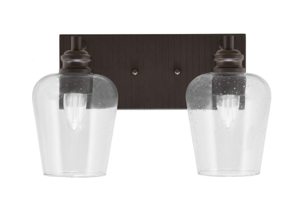 Toltec Lighting - 1162-ES-210 - Two Light Bath Bar - Edge - Espresso