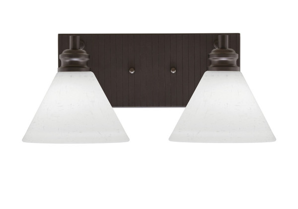 Toltec Lighting - 1162-ES-312 - Two Light Bath Bar - Edge - Espresso