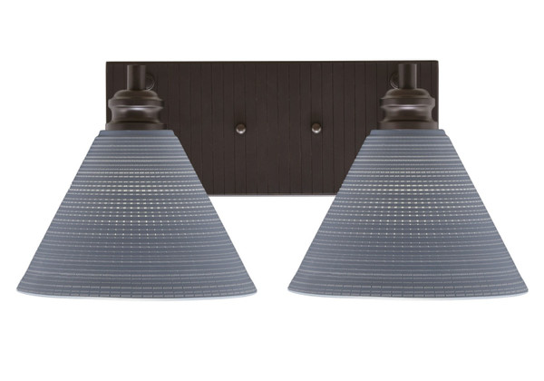 Toltec Lighting - 1162-ES-4052 - Two Light Bath Bar - Edge - Espresso