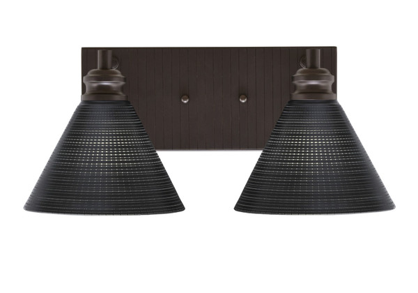 Toltec Lighting - 1162-ES-4059 - Two Light Bath Bar - Edge - Espresso