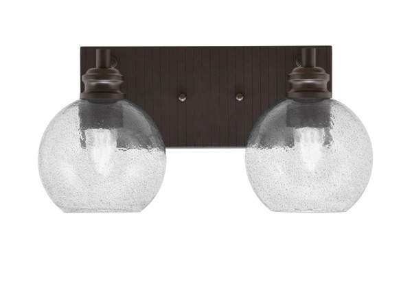 Toltec Lighting - 1162-ES-4102 - Two Light Bath Bar - Edge - Espresso