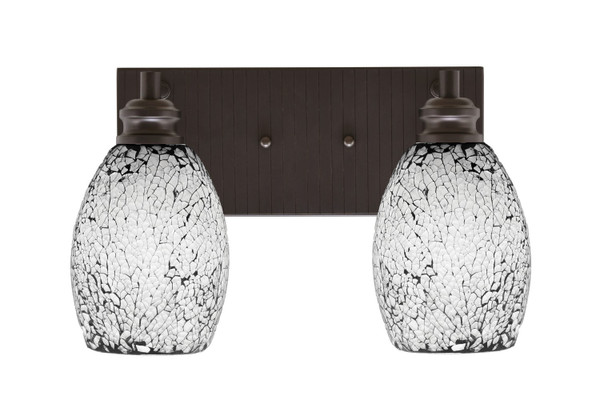 Toltec Lighting - 1162-ES-4165 - Two Light Bath Bar - Edge - Espresso