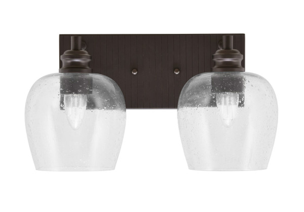 Toltec Lighting - 1162-ES-4810 - Two Light Bath Bar - Edge - Espresso