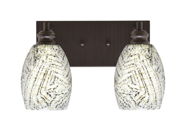 Toltec Lighting - 1162-ES-5054 - Two Light Bath Bar - Edge - Espresso