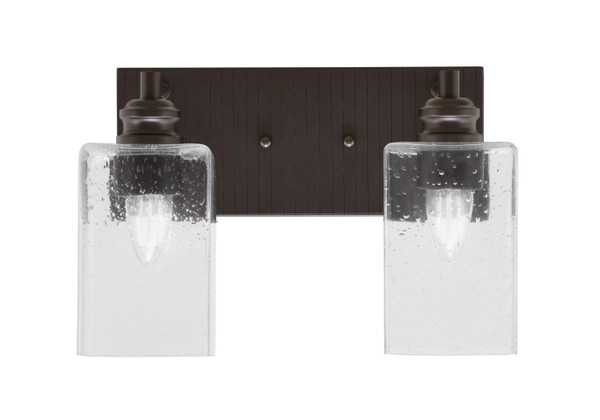 Toltec Lighting - 1162-ES-530 - Two Light Bath Bar - Edge - Espresso