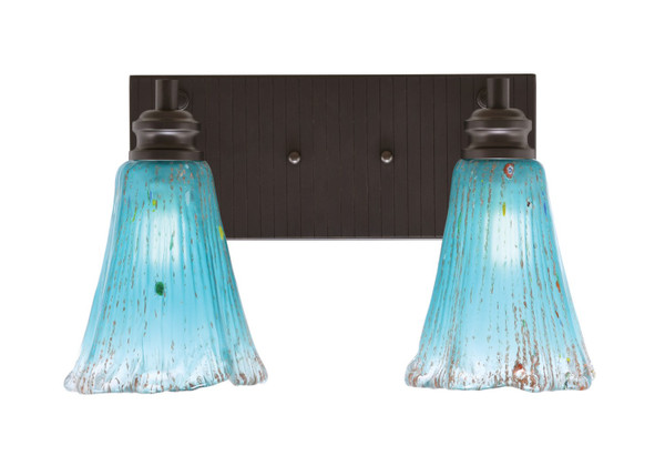 Toltec Lighting - 1162-ES-725 - Two Light Bath Bar - Edge - Espresso