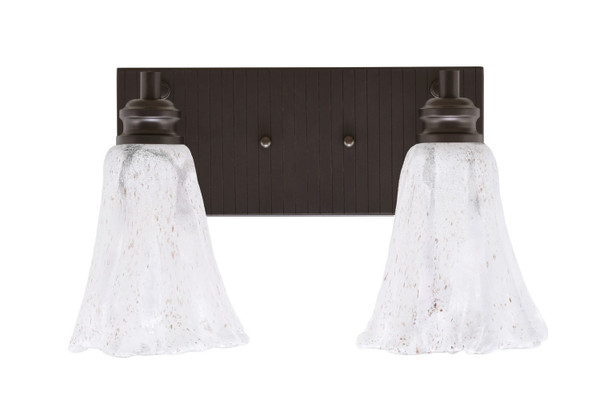 Toltec Lighting - 1162-ES-729 - Two Light Bath Bar - Edge - Espresso