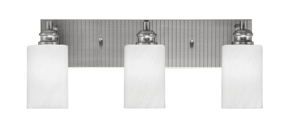 Toltec Lighting - 1163-BN-3001 - Three Light Bath Bar - Edge - Brushed Nickel