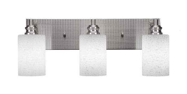 Toltec Lighting - 1163-BN-310 - Three Light Bath Bar - Edge - Brushed Nickel