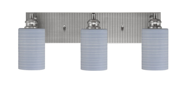 Toltec Lighting - 1163-BN-4062 - Three Light Bath Bar - Edge - Brushed Nickel