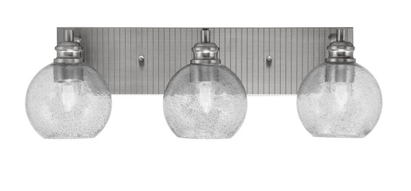 Toltec Lighting - 1163-BN-4102 - Three Light Bath Bar - Edge - Brushed Nickel