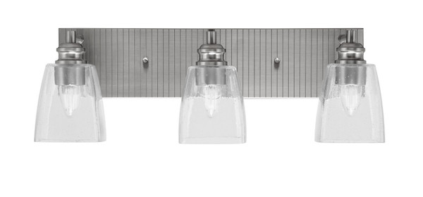 Toltec Lighting - 1163-BN-461 - Three Light Bath Bar - Edge - Brushed Nickel