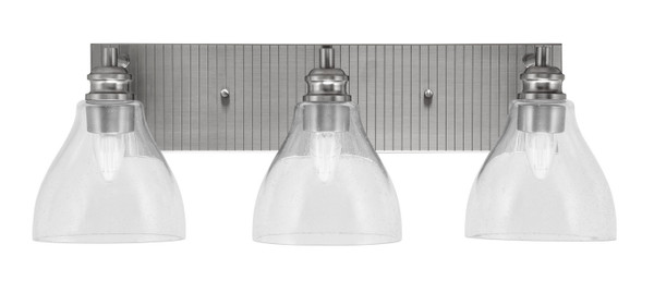 Toltec Lighting - 1163-BN-4760 - Three Light Bath Bar - Edge - Brushed Nickel