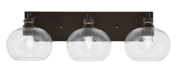 Toltec Lighting - 1163-ES-202 - Three Light Bath Bar - Edge - Espresso