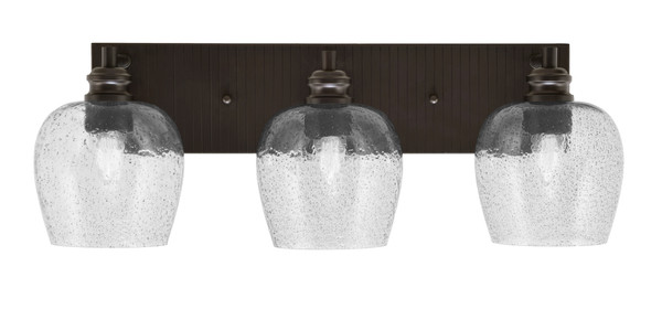 Toltec Lighting - 1163-ES-4812 - Three Light Bath Bar - Edge - Espresso