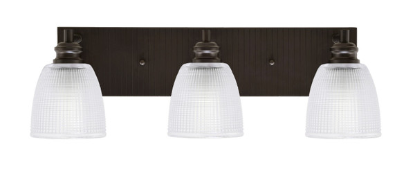 Toltec Lighting - 1163-ES-500 - Three Light Bath Bar - Edge - Espresso