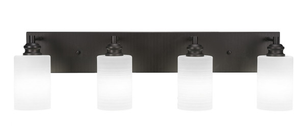 Toltec Lighting - 1164-ES-4061 - Four Light Bath Bar - Edge - Espresso