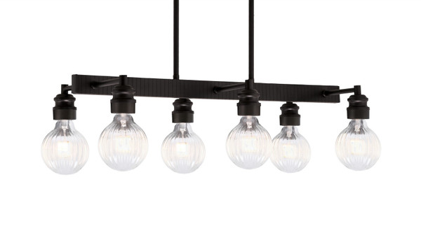 Toltec Lighting - 1186-ES-LED45C - LED Island Bar - Edge - Espresso