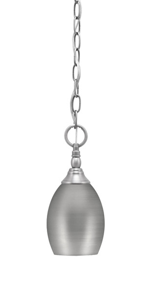 Toltec Lighting - 11-BN-426-BN - One Light Mini Pendant - Chain - Brushed Nickel
