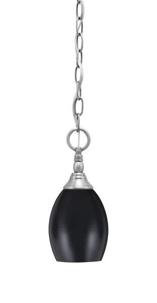 Toltec Lighting - 11-BN-426-MB - One Light Mini Pendant - Chain - Brushed Nickel
