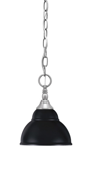 Toltec Lighting - 11-BN-427-MB - One Light Mini Pendant - Chain - Brushed Nickel