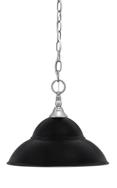 Toltec Lighting - 11-BN-428-MB - One Light Mini Pendant - Chain - Brushed Nickel