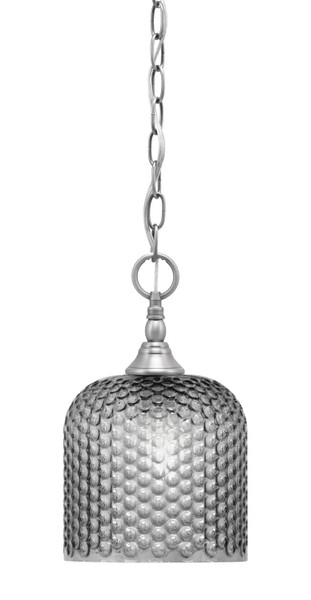 Toltec Lighting - 11-BN-4912 - One Light Mini Pendant - Chain - Brushed Nickel