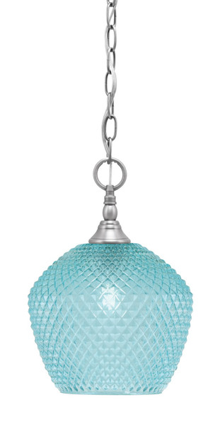 Toltec Lighting - 11-BN-4925 - One Light Mini Pendant - Chain - Brushed Nickel