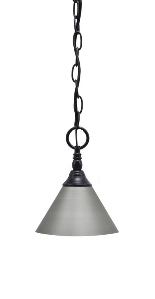 Toltec Lighting - 11-MB-421-BN - One Light Mini Pendant - Chain - Matte Black