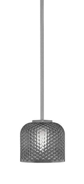 Toltec Lighting - 1201-GP-4612 - One Light Mini Pendant - Franklin - Graphite
