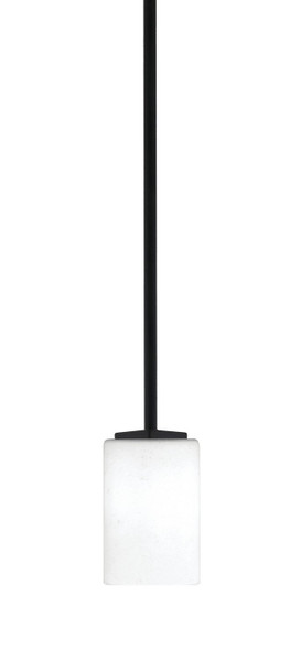 Toltec Lighting - 1201-MB-310 - One Light Mini Pendant - Franklin - Matte Black