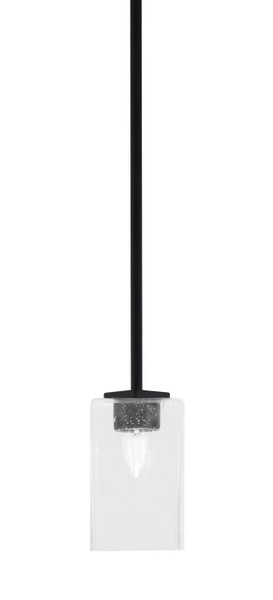 Toltec Lighting - 1201-MB-530 - One Light Mini Pendant - Franklin - Matte Black