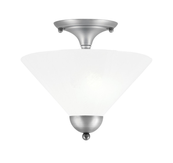 Toltec Lighting - 120-BN-2121 - Two Light Semi-Flush Mount - Semi-Flushes - Brushed Nickel