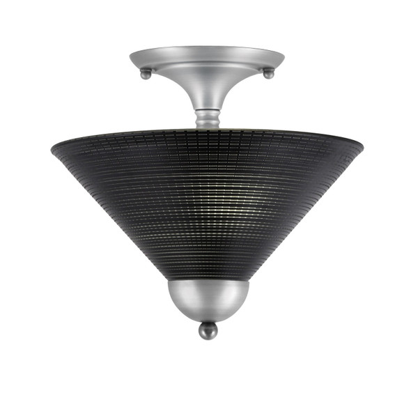 Toltec Lighting - 120-BN-4009 - Two Light Semi-Flush Mount - Semi-Flushes - Brushed Nickel