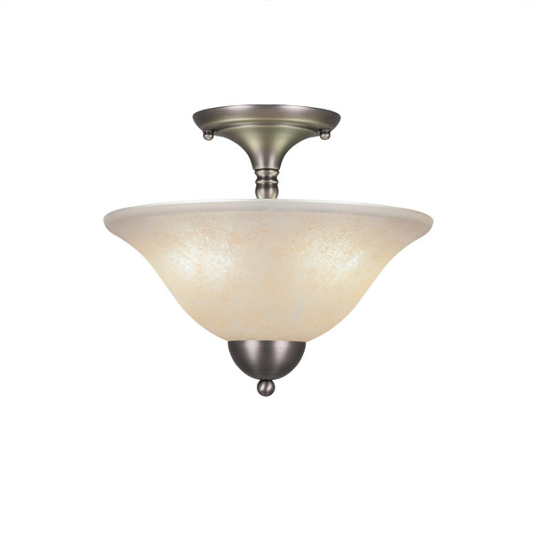 Toltec Lighting - 120-BN-523 - Two Light Semi Flush - Any - Brushed Nickel