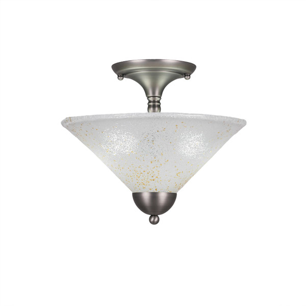 Toltec Lighting - 120-BN-702 - Semi Flushmount - Any - Brushed Nickel