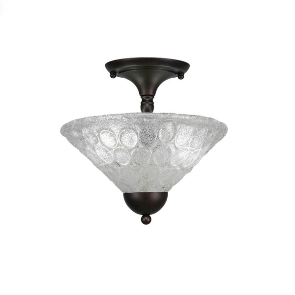 Toltec Lighting - 120-BRZ-441 - Two Light Semi-Flush Mount - Any - Bronze