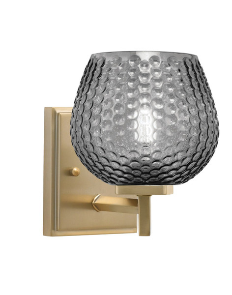 Toltec Lighting - 1211-NAB-4602 - One Light Wall Sconce - Franklin - New Age Brass