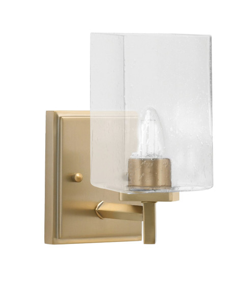 Toltec Lighting - 1211-NAB-530 - One Light Wall Sconce - Franklin - New Age Brass