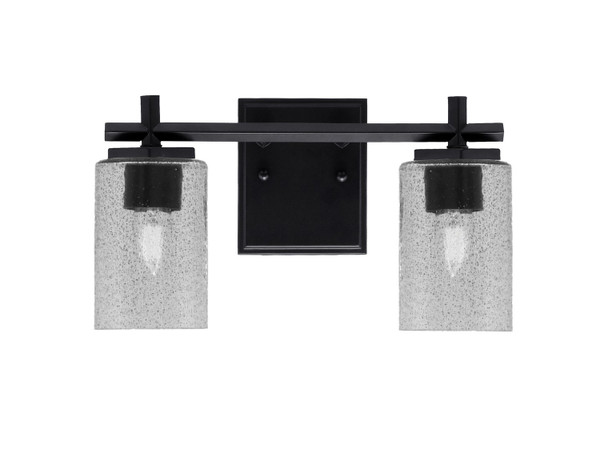 Toltec Lighting - 1212-MB-3002 - Two Light Bath Bar - Franklin - Matte Black