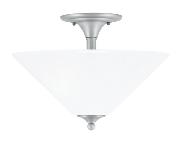 Toltec Lighting - 121-BN-2161 - Two Light Semi-Flush Mount - Semi-Flushes - Brushed Nickel
