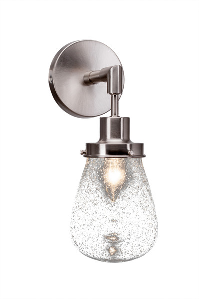 Toltec Lighting - 1231-BN-471 - One Light Wall Sconce - Meridian - Brushed Nickel