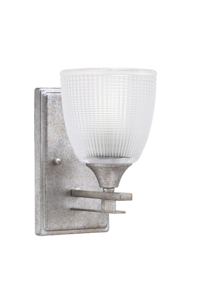 Toltec Lighting - 131-AS-500 - One Light Wall Sconce - Uptowne - Aged Silver