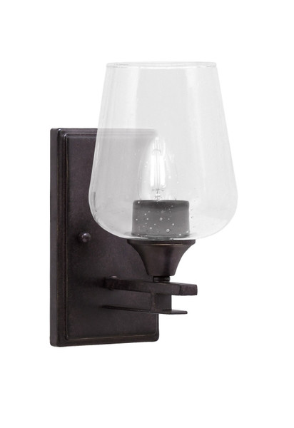 Toltec Lighting - 131-DG-210 - One Light Wall Sconce - Uptowne - Dark Granite