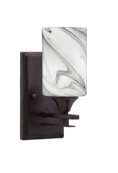 Toltec Lighting - 131-DG-3009 - One Light Wall Sconce - Uptowne - Dark Granite
